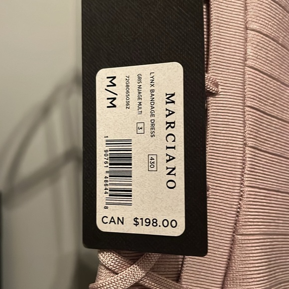 Marciano Dusty Rose BodyCon Dress - Picture 2 of 3